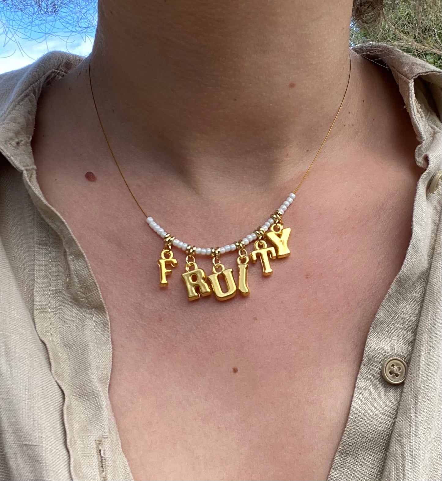 Ivory Fruity Necklace