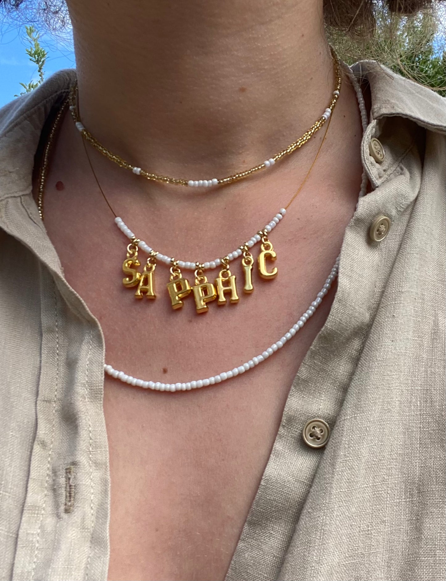 Ivory Sapphic Necklace
