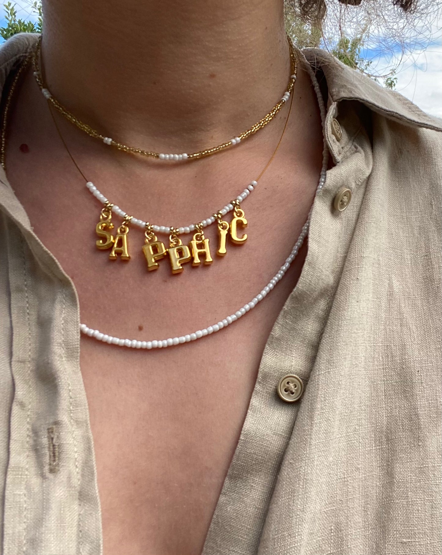Ivory Sapphic Necklace