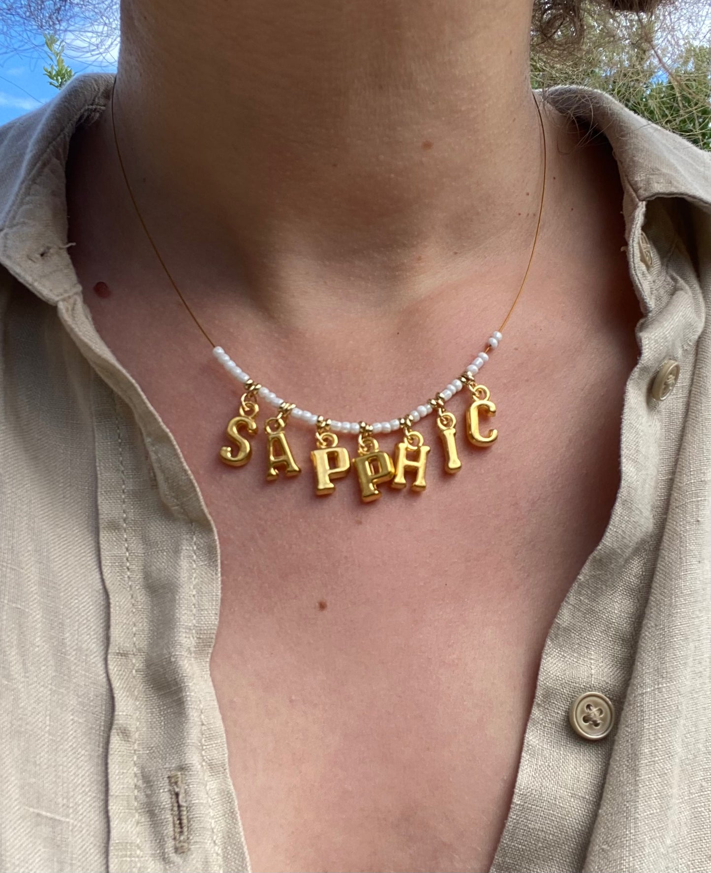 Ivory Sapphic Necklace