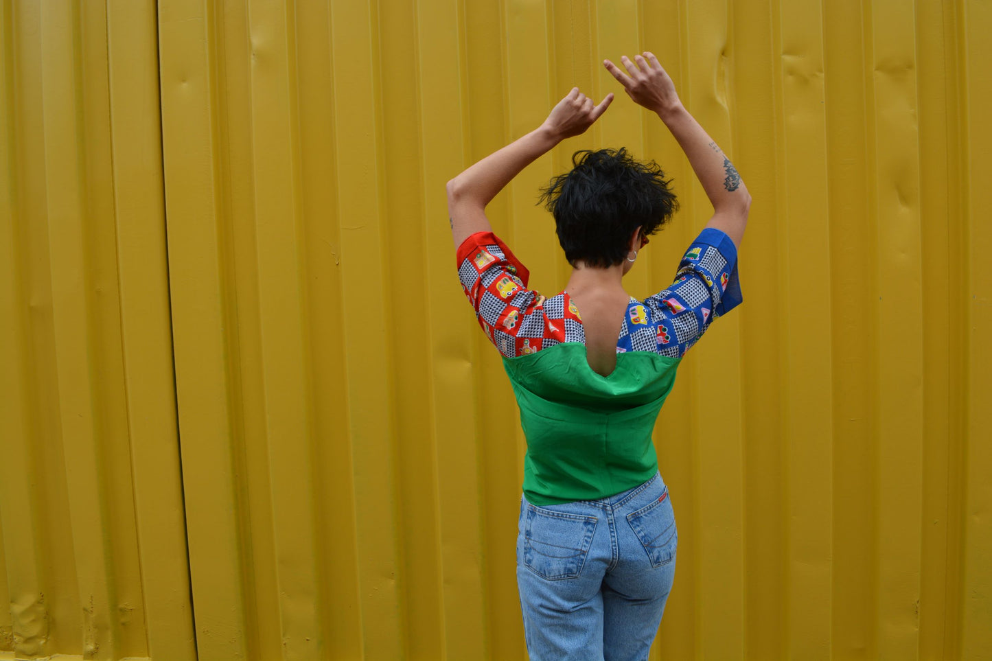 Vintage Green Shirt