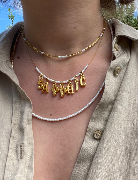 Ivory Sapphic Necklace