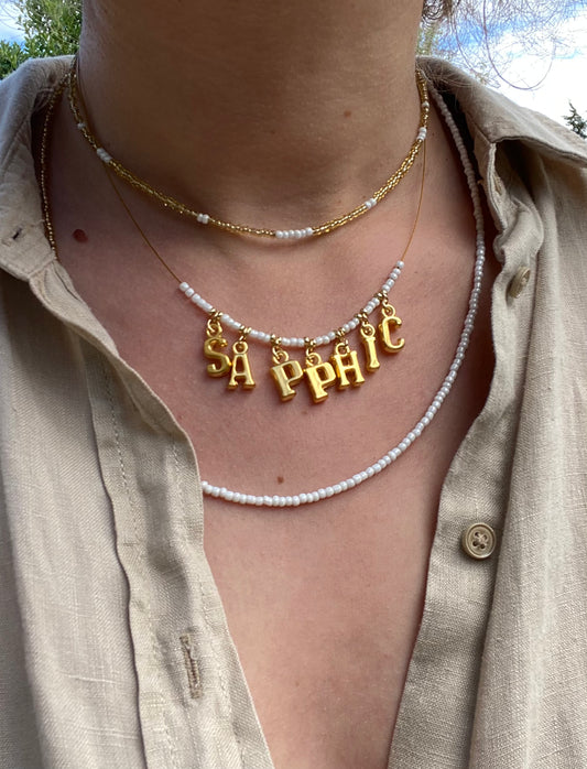 Ivory Sapphic Necklace
