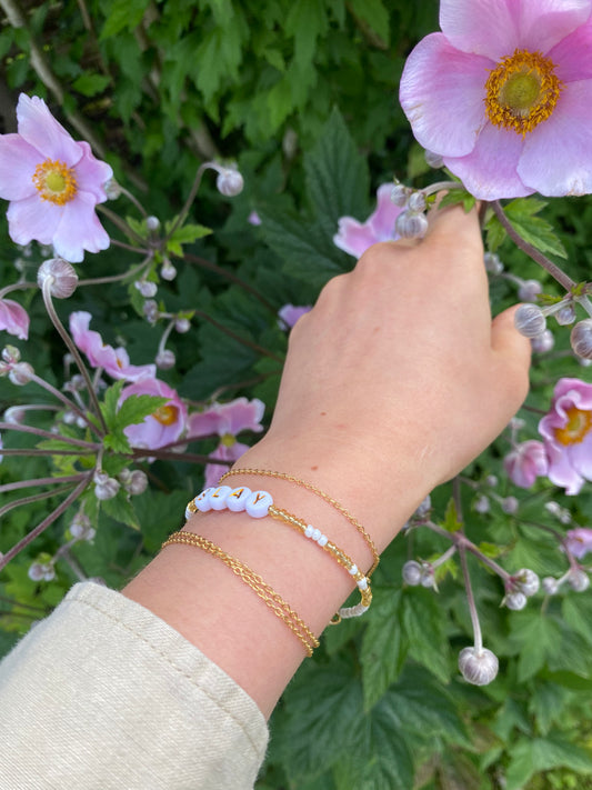 Golden Double Chain Bracelet
