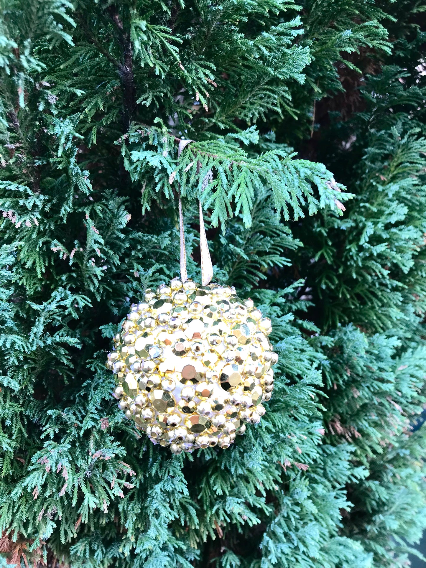 Starry Night Christmas Ornament